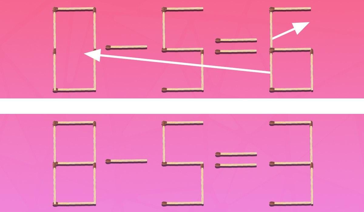 Трябва да плъзнете 2 съвпадения, за да направите равенството правилно: прост тест за интелигентност