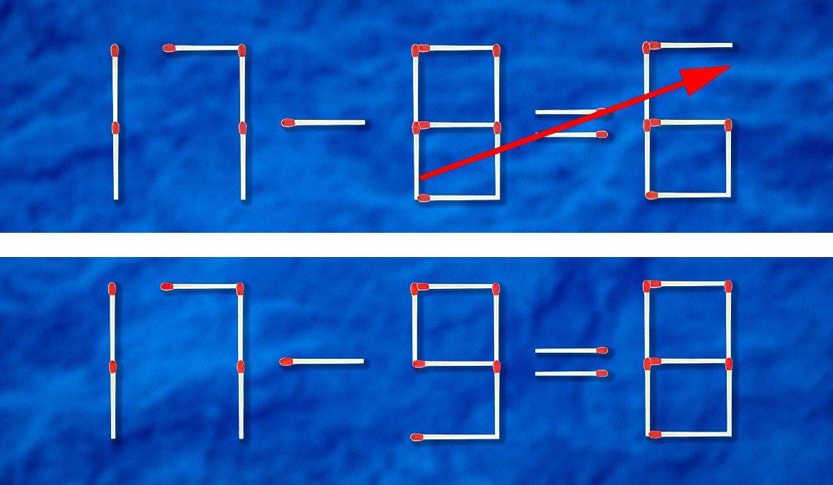 Кое съвпадение трябва да бъде изтеглено, за да бъде равенството правилно: предизвикателен пъзел