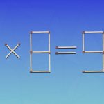 Бърз тест за интелигентност: трябва да премахнете две съвпадения, за