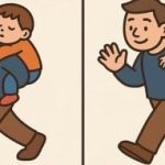 Тест за интелигентност: открийте 3 разлики в снимка на баща