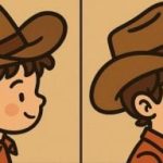 Тест за интелигентност: открийте 3 разлики в снимка на каубой